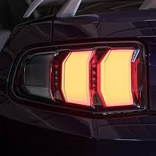 Mustang 2018 Style Sequential Led Tail Light Kit Smoked 10 12 Lt Mst10bbled Tm
