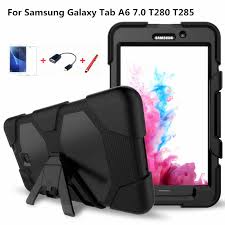 It's great for watching video and reading books and doesn't agree to continue: For Samsung Galaxy Tab A 7 0 Case For Sm T280 T285 Heavy Duty Shockproof Armor Hybrid Impact Resistant Defender Protective Cover For Samsung Galaxy Tab Case For Samsung Tabsamsung 7 Case Aliexpress