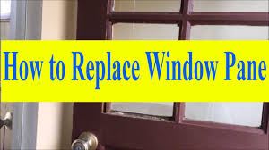 replace window pane with wood molding