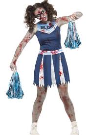tween zombie cheerleader costume