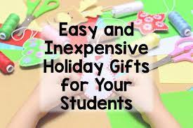 holiday gifts for your students