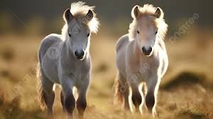 white horse foals for free background