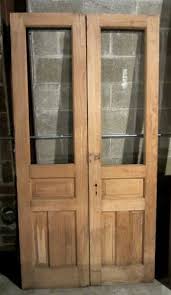 Antique Chestnut Double French Doors
