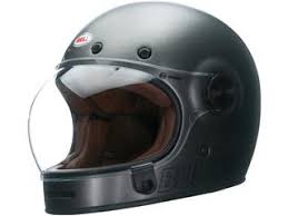 Bihr Eu Bell Bullitt Helmet Retro Metallic Titanium Size