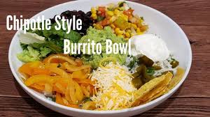chipotle style burrito bowl diy at home