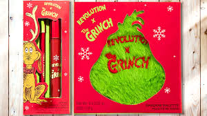 makeup revolution x grinch collection
