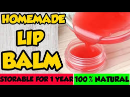 how to make lip balm at home without