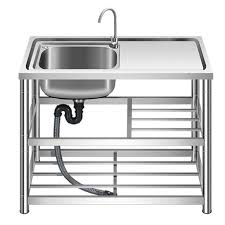 304 stainless steel sink double basin