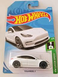 Detailed features and specs for the 2020 tesla model 3 including fuel economy, transmission, warranty, engine type, cylinders, drivetrain and more. Amazon Com Hot Wheels 2019 Hw Green Speed Tesla Model 3 174 250 White Toys Games