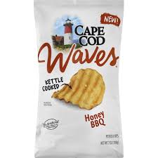 cape cod chips waves honey bbq 7oz
