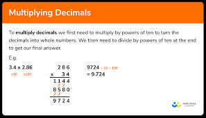 Multiplying Decimals Gcse Maths