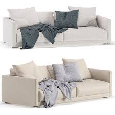 bristol sofa by poliform 3d model