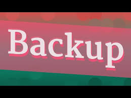 backup unciation how to ounce