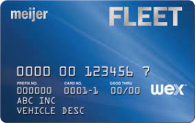meijer universal fleet card wex inc