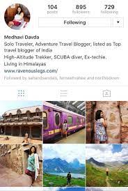 20 indian female travelers to follow on
