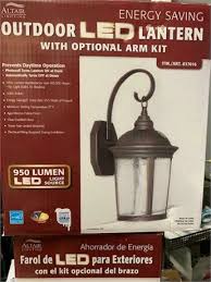Winnola Altair Lighting Outdoor Led Lantern 950 Lumen Led Dusk Dawn Brand New Factory Packaging