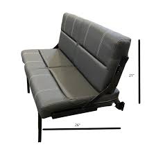 46 black wall mounted rollover sofa