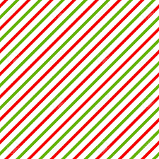 Christmas Background With Green Red And White Diagonal Stripes