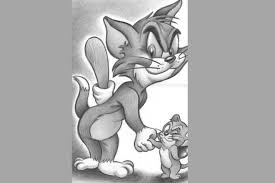 tom jerry drawing and coloring book