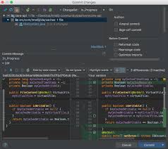 intellij idea 2018 1 eap partial git