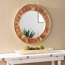 nicola round decorative mirror pier 1