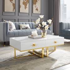 Gold Coffee Tables With Trendy And