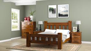 Jamaica Solid Pine Timber Bed Frame