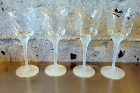 Tulip Shaped Wine Glasses