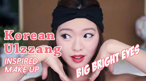 big bright eyes korean style ulzzang