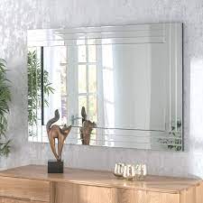 Classic Triple Offset Bevelled Mirror