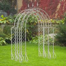 panacea lattice metal garden arch
