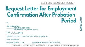 request letter for employment