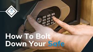 how to bolt down your safe techsec