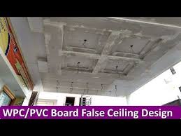 wpc pvc board false ceiling design for