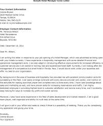 Sample Cover Letter For A Hotel Job   Job Cover Letters   LiveCareer LiveCareer