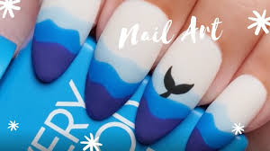 blue whale nail design 2022 shorts