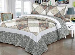 cotton queen size bed spread for home