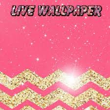 pink glitter live wallpaper app