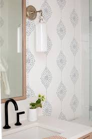 Light Brown Beveled Mirror On Black And