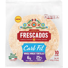 frescado carb fit wheat tortillas