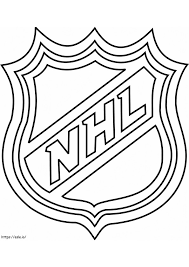 hockey coloring coloring pages free