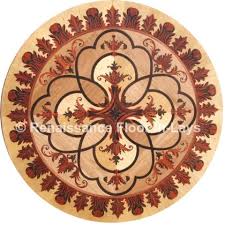 inlays custom hardwood medallions