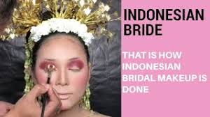 indonesian bridal makeup tutorials