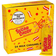 Awesome giant candy review we love candy and today we try more, giant sugar daddy lollipop, 2 giant nerd sour candy gumballs piñatas, apple pie and ice. Sugar Daddy Candy 24 Pk Candy Chocolate Food Gifts Shop The Exchange