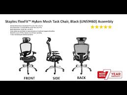 staples flexfit hyken mesh task chair