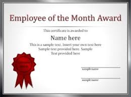 Employee Award Certificate Templates