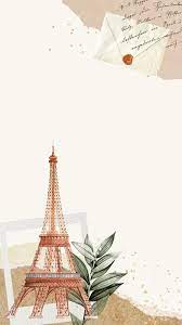 Eiffel Tower Aesthetic Mobile Wallpaper