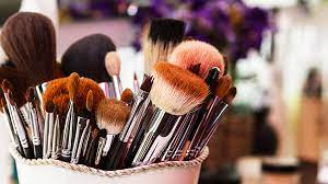 people wash their makeup brushes