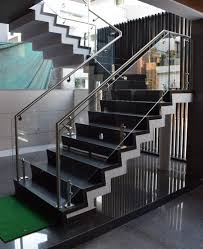 Stainless Steel Glass Stair Railing