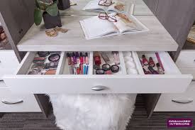 makeup table ideas to streamline your